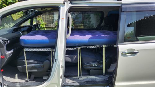 ベッド(横方向からの図)