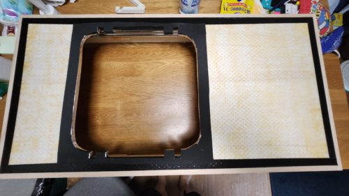 シンク用天板の載せてみた