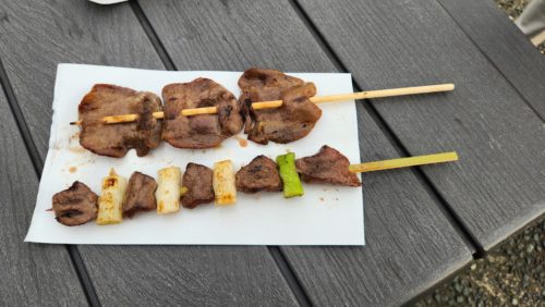 牛串と牛タン串