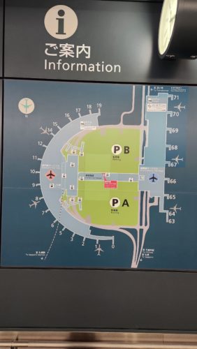 千歳空港構内図