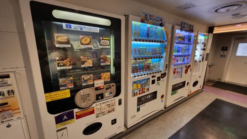 充実の自販機