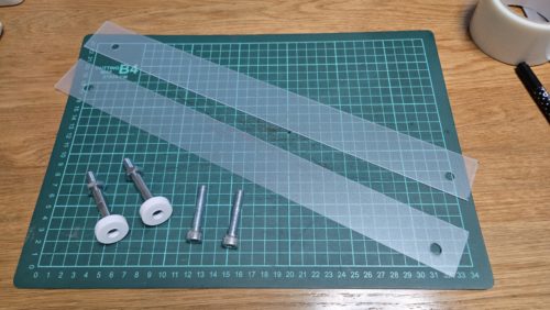 PPシートをカット＆穴あけ