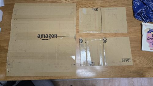 試作品(段ボール)NOSUKINAYOUNISIRO I