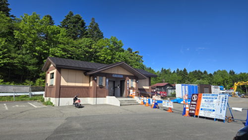 樹海台駐車場のトイレ