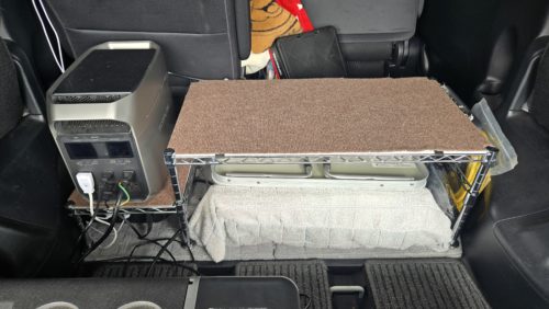 奥側のラックを構築