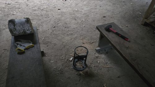 薪割り台もある