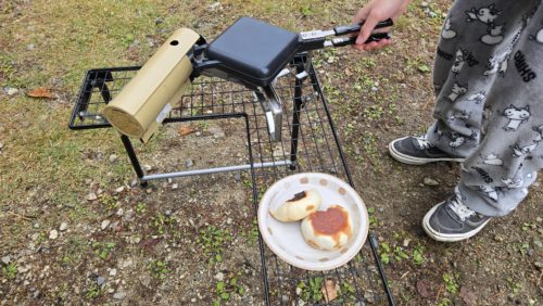 肉まんプレス焼き