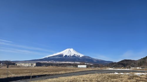 忍野からの富士
