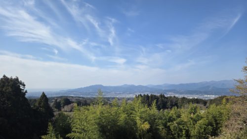 富士宮と駿河湾（だと思う）