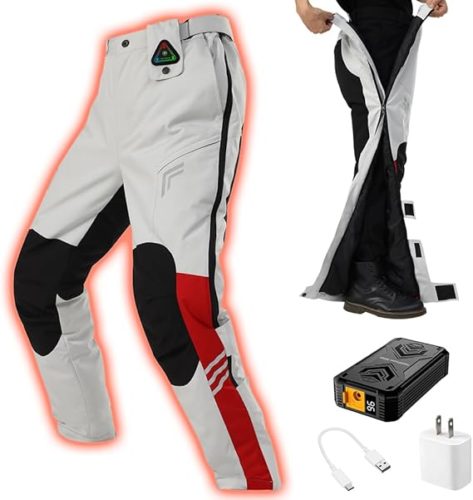 電熱オーバーパンツ(グレー)